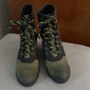 Sorel Camo Lexie Wedge Boot